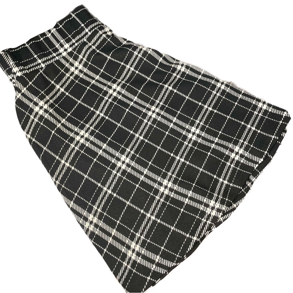 Plaid Skater Skirt